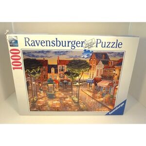 Ravensburger Puzzle 1000 Piece Paris Impressions Cafe‎ Street New-Box In Plastic